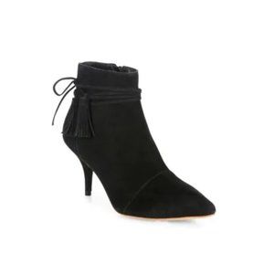 Loeffler Randall Black Suede Angie Booties